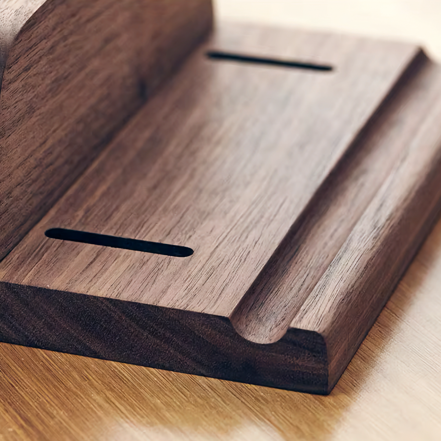 Walnut Laptop Stand